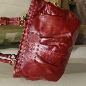 Coach Patent Leather Handbag